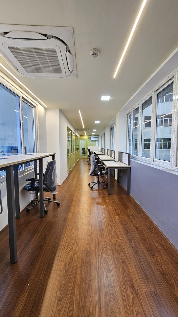 Modern office space designed by interior designers in Mumbai