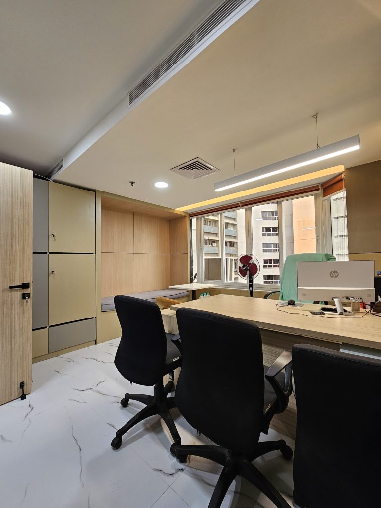 Interior of office done by raj groups in Mumbai